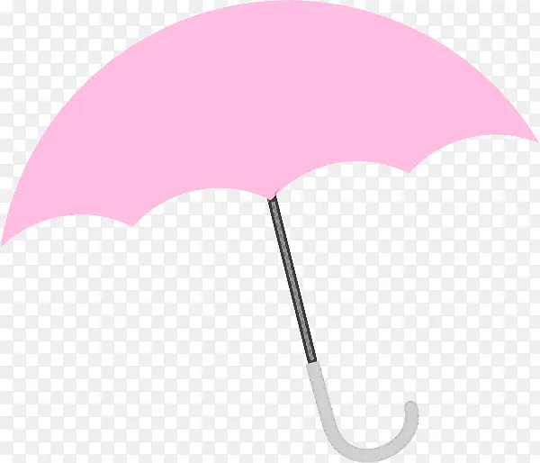 雨伞 粉色 材质属性