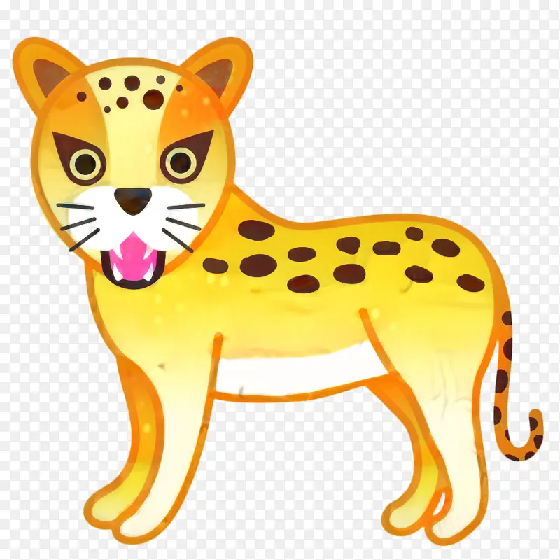 猎豹 豹子 表情符号