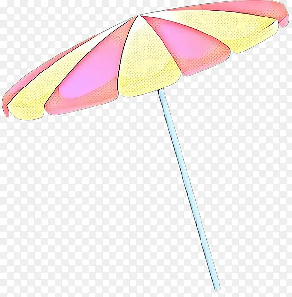 黄色 雨伞 粉色