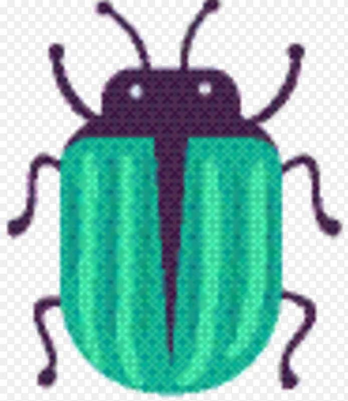象甲 甲虫 紫色