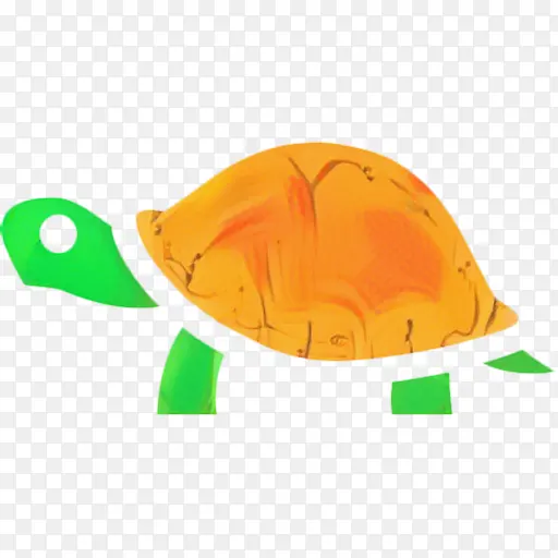 海龟 帽子 黄色