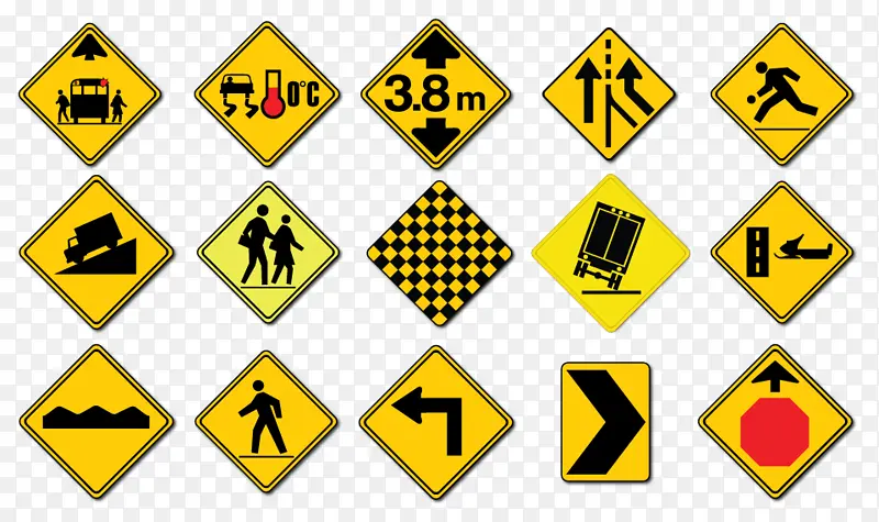 交通标志 标志 警告标志