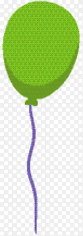 绿色 气球 线