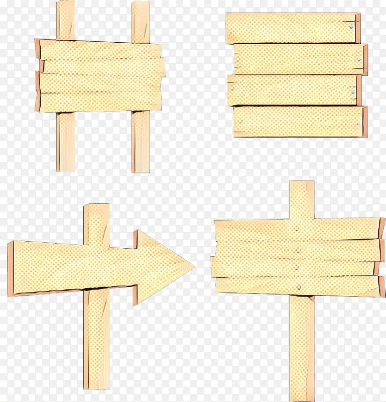 波普艺术 复古 十字架