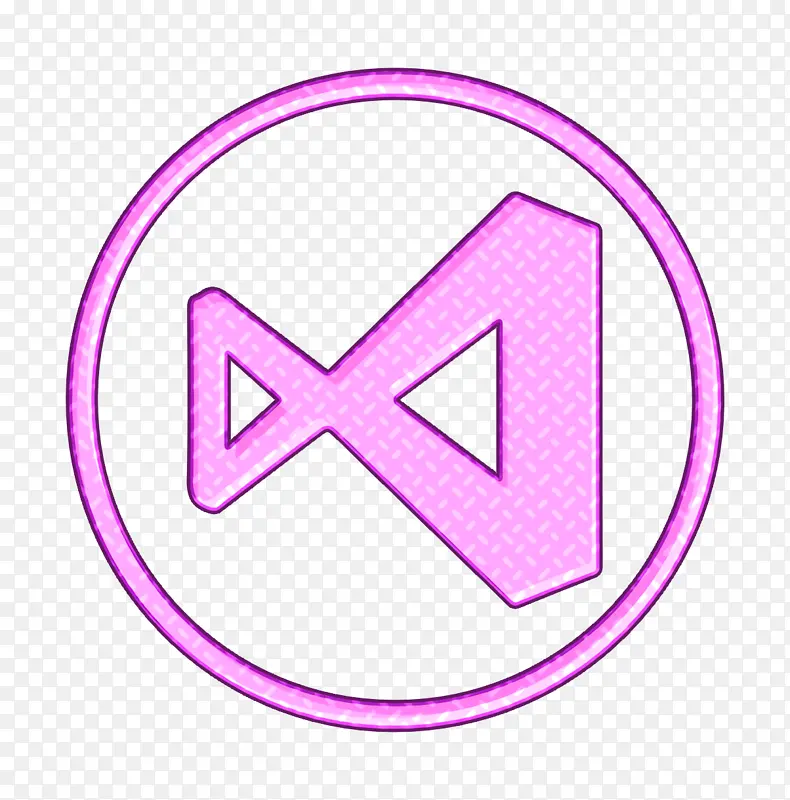微软图标 紫色 粉色