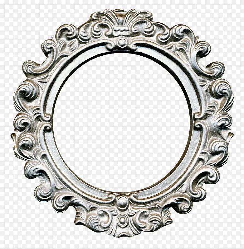 镜子 金属 椭圆形