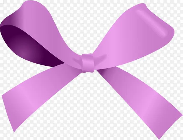 紫色 丝带 粉色