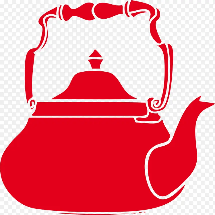 水壶 红水壶 茶壶