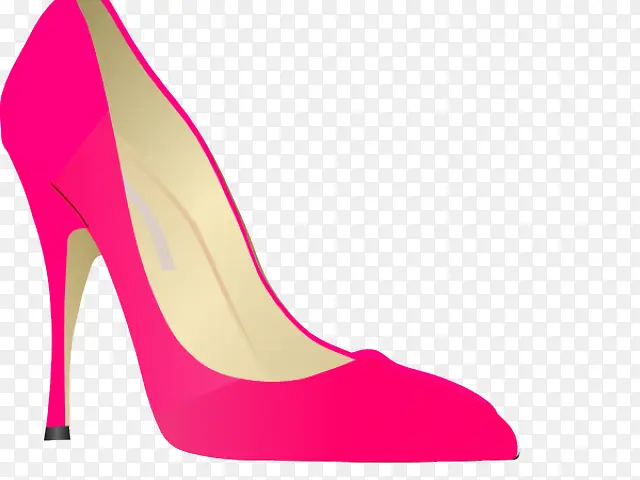 高跟鞋 鞋类 粉色