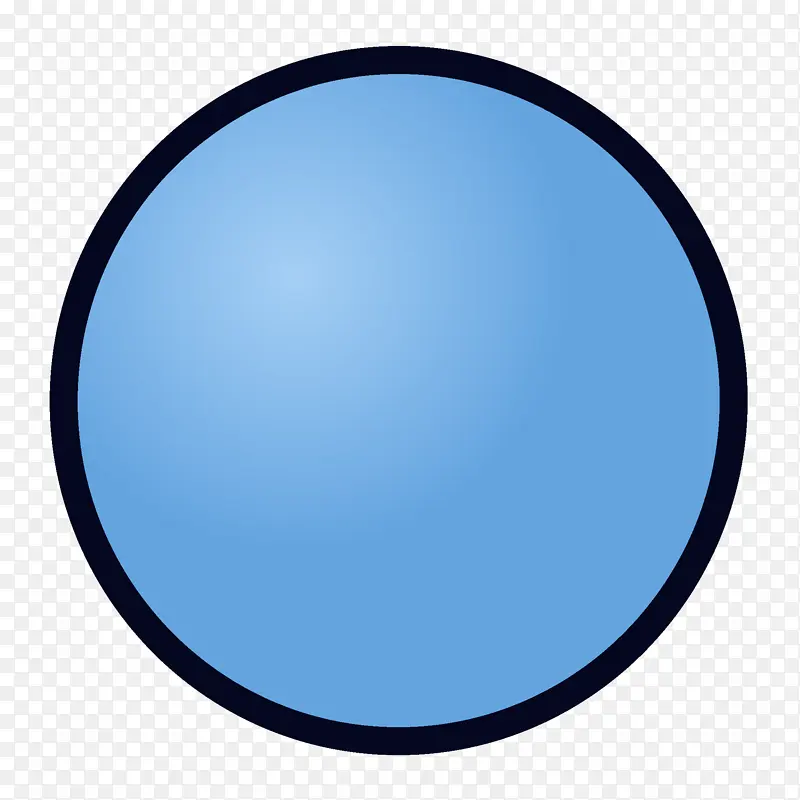 蓝色 钴蓝色 圆形