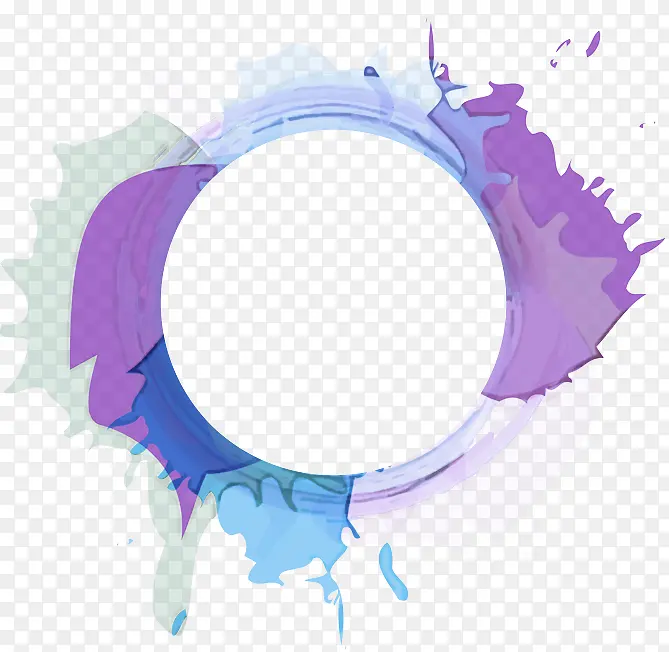 紫色 圆圈