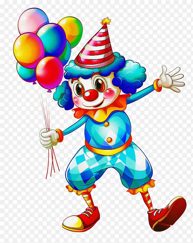 小丑 派对用品 气球