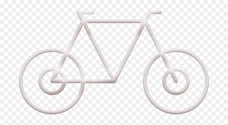 自行车图标 咖啡馆图标 公园图标