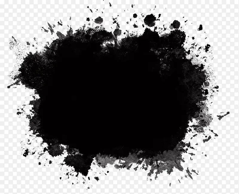 黑色 墨水 土壤