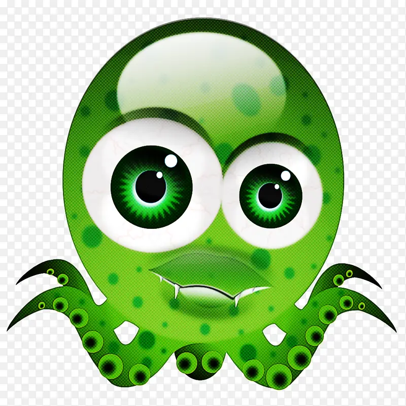 绿色 眼睛 章鱼