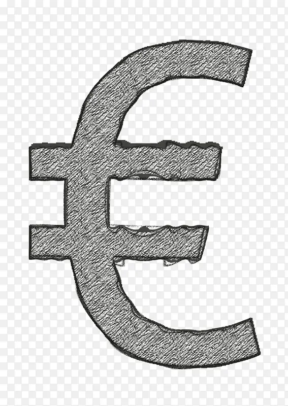 欧元图标 金融图标 货币图标