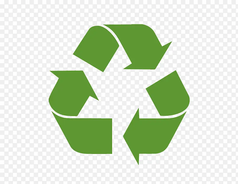 绿色 标志 回收