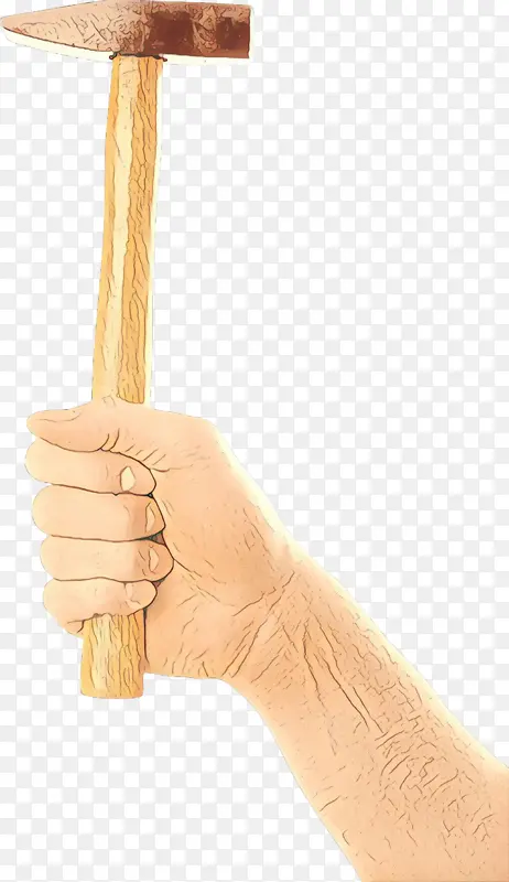 手 手指 木槌