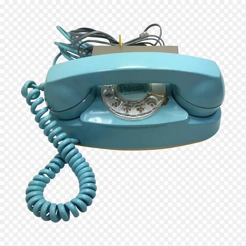 有线电话 绿松石 电话