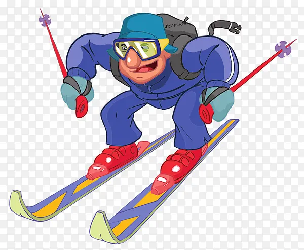 滑雪者 滑雪 高山滑雪