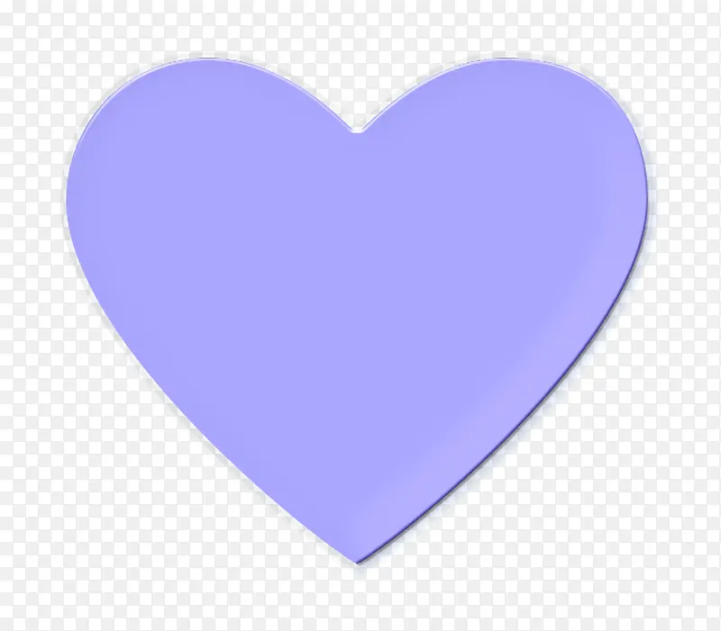 心形图标 心形 紫色