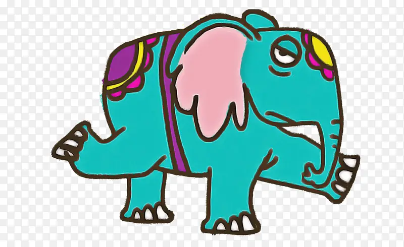 大象 印度象 动物形象