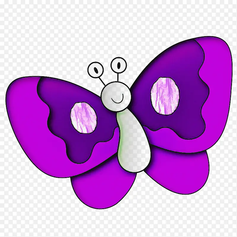 紫罗兰 蝴蝶 紫色