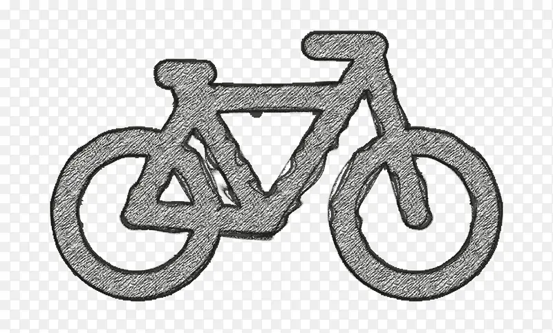 交通图标 自行车图标 符号