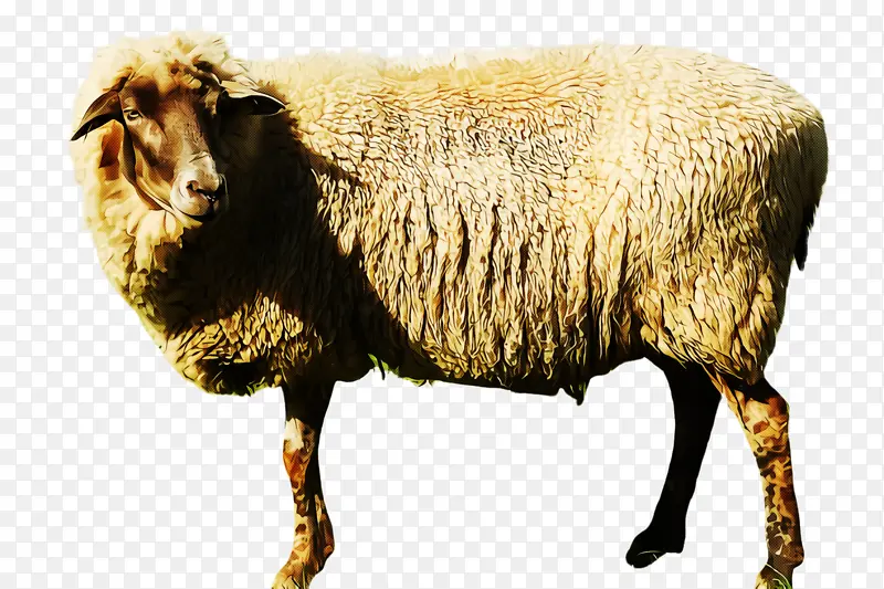 绵羊 牲畜 牛羊家族