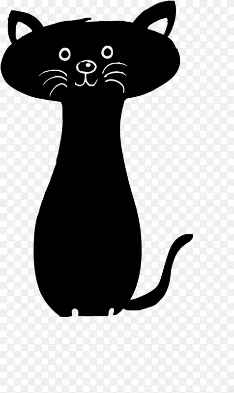 黑猫 猫 卡通