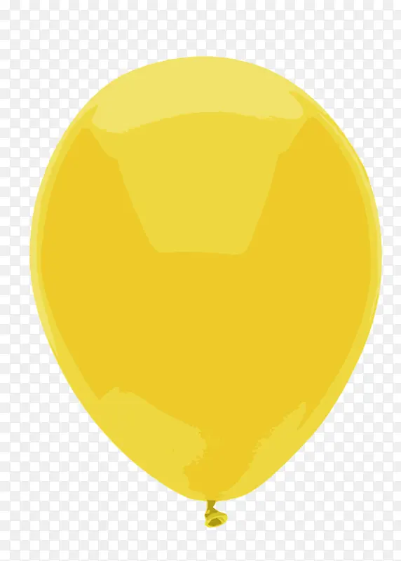 黄色气球派对用品