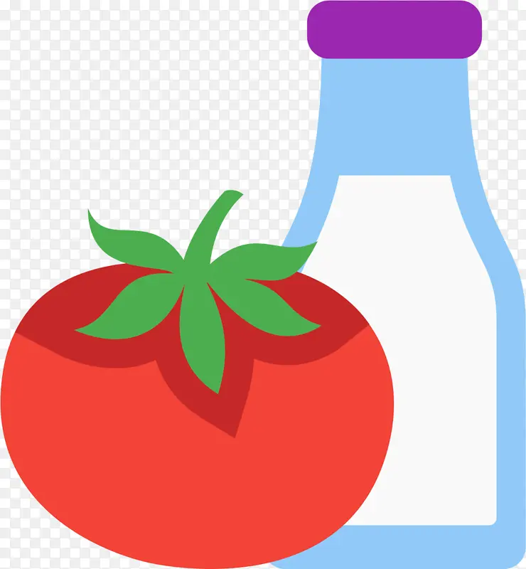 植物 番茄 水瓶