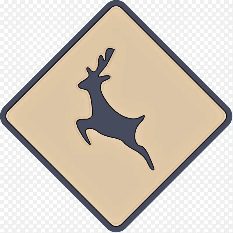 鹿 标志 标牌