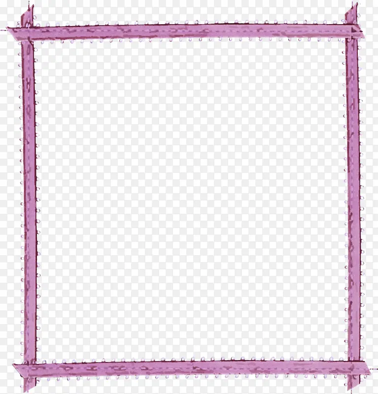 粉色 长方形 相框