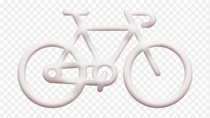 交通图标集合图标 自行车图标 文字