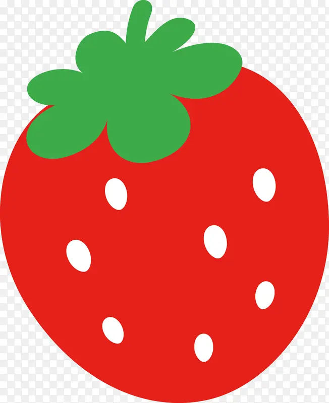 草莓 卡通草莓 草莓瓣