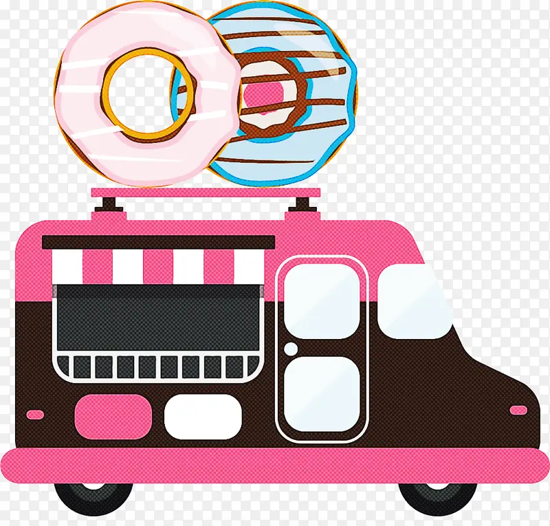 粉色 运输 车辆