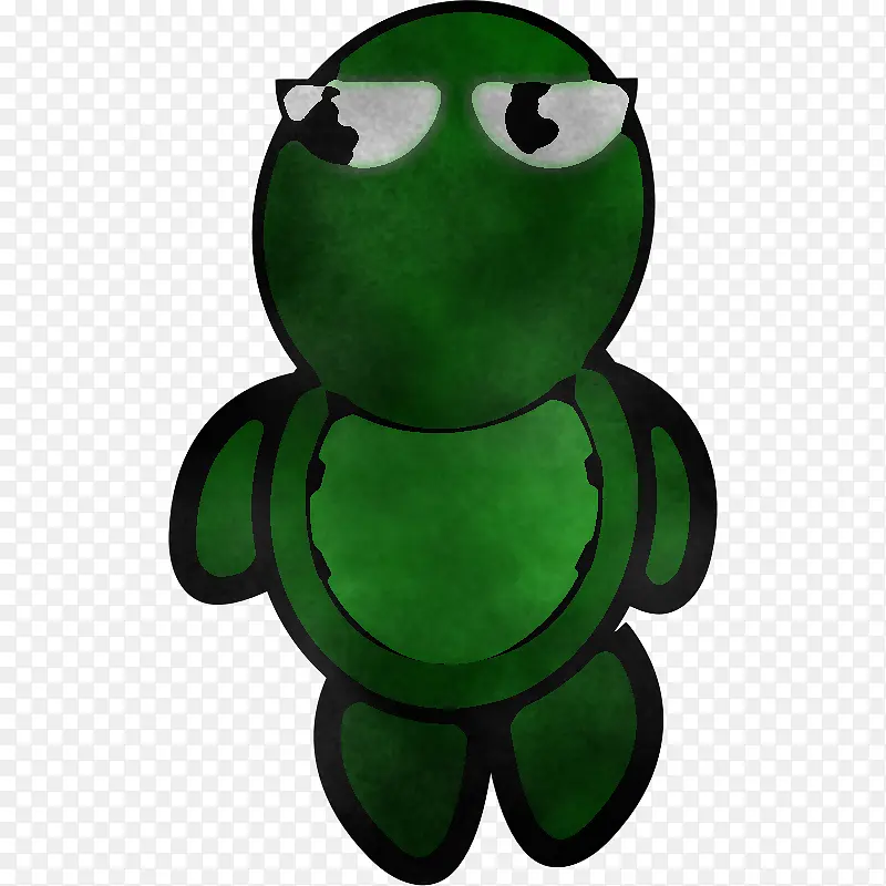 绿色 玩具 海龟