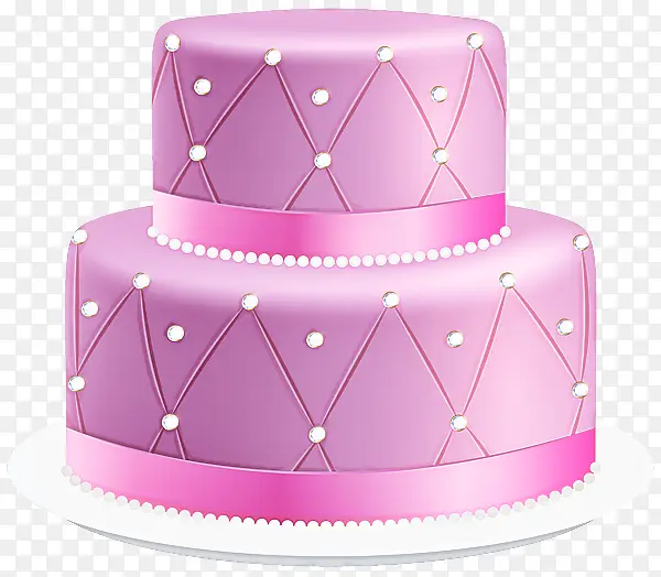 蛋糕 粉色 糖浆