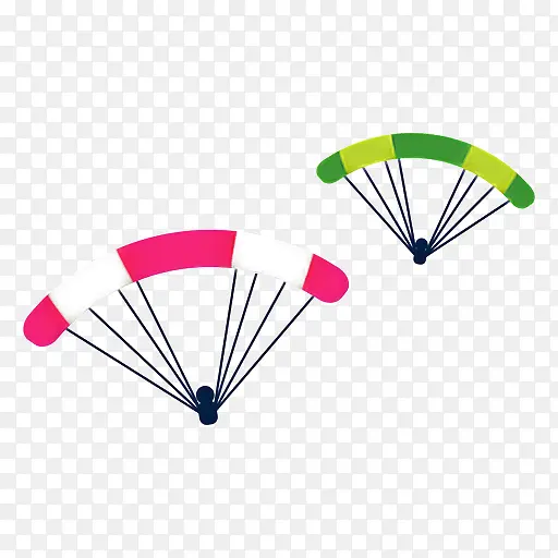 降落伞 绳索 空中运动