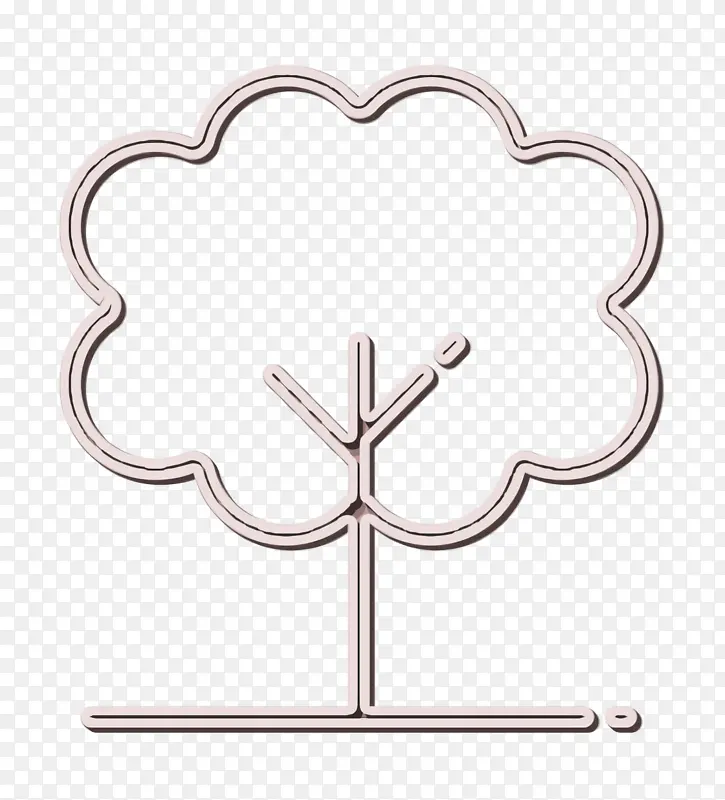 自然图标 树木图标 符号