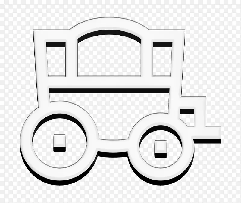 车轮图标 车辆和运输图标 车厢图标