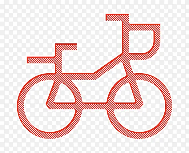 车辆和交通工具图标 自行车图标 符号