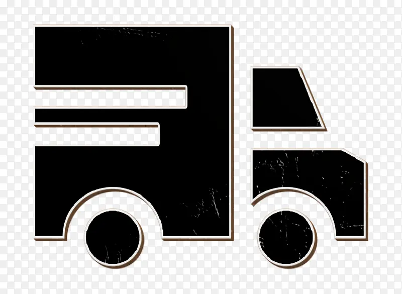 卡车图标 车辆和运输工具图标 徽标