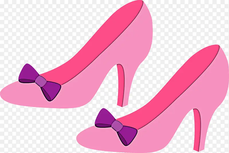 采购产品鞋子 高跟鞋 粉红色