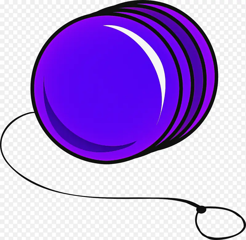 紫色 线条 圆圈