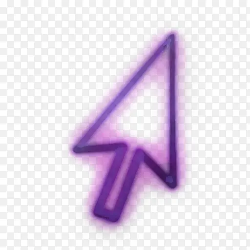 紫色 标志 三角形