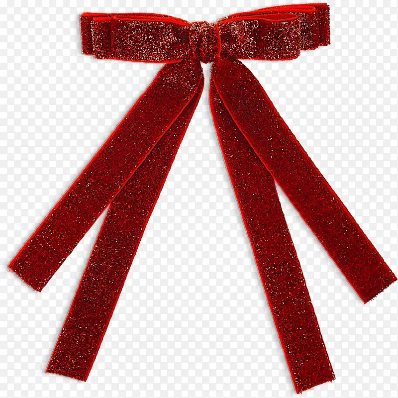 红色 丝带 服装配饰