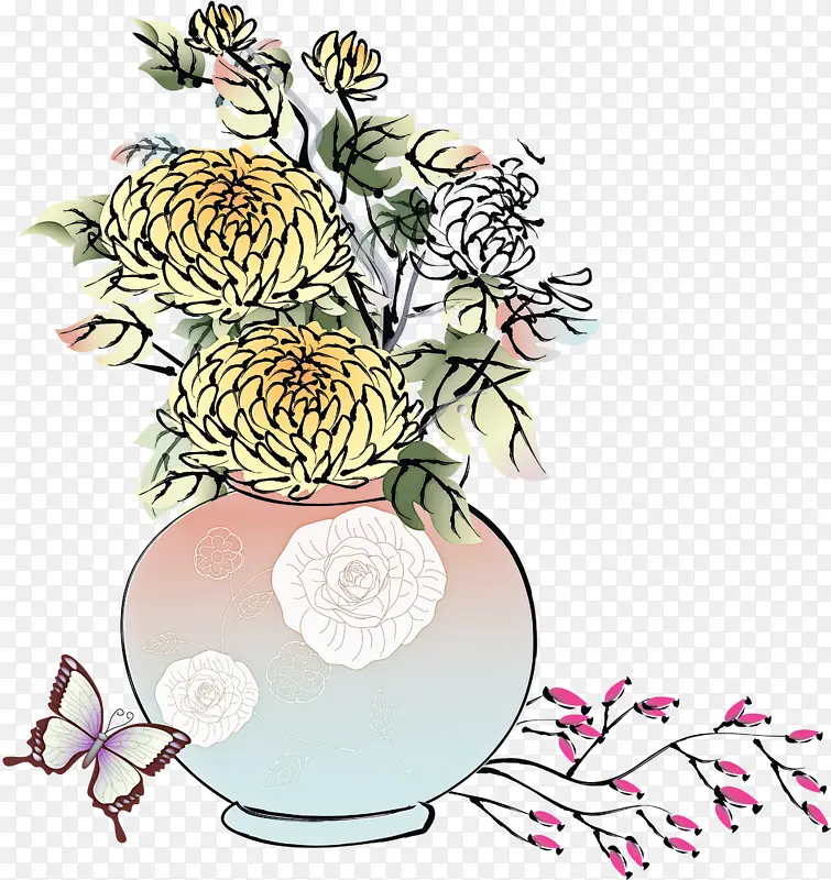 植物 花盆 花