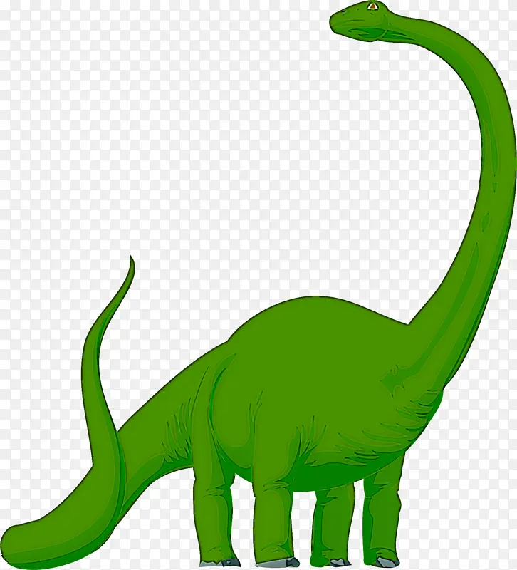 绿色 动物形象 恐龙